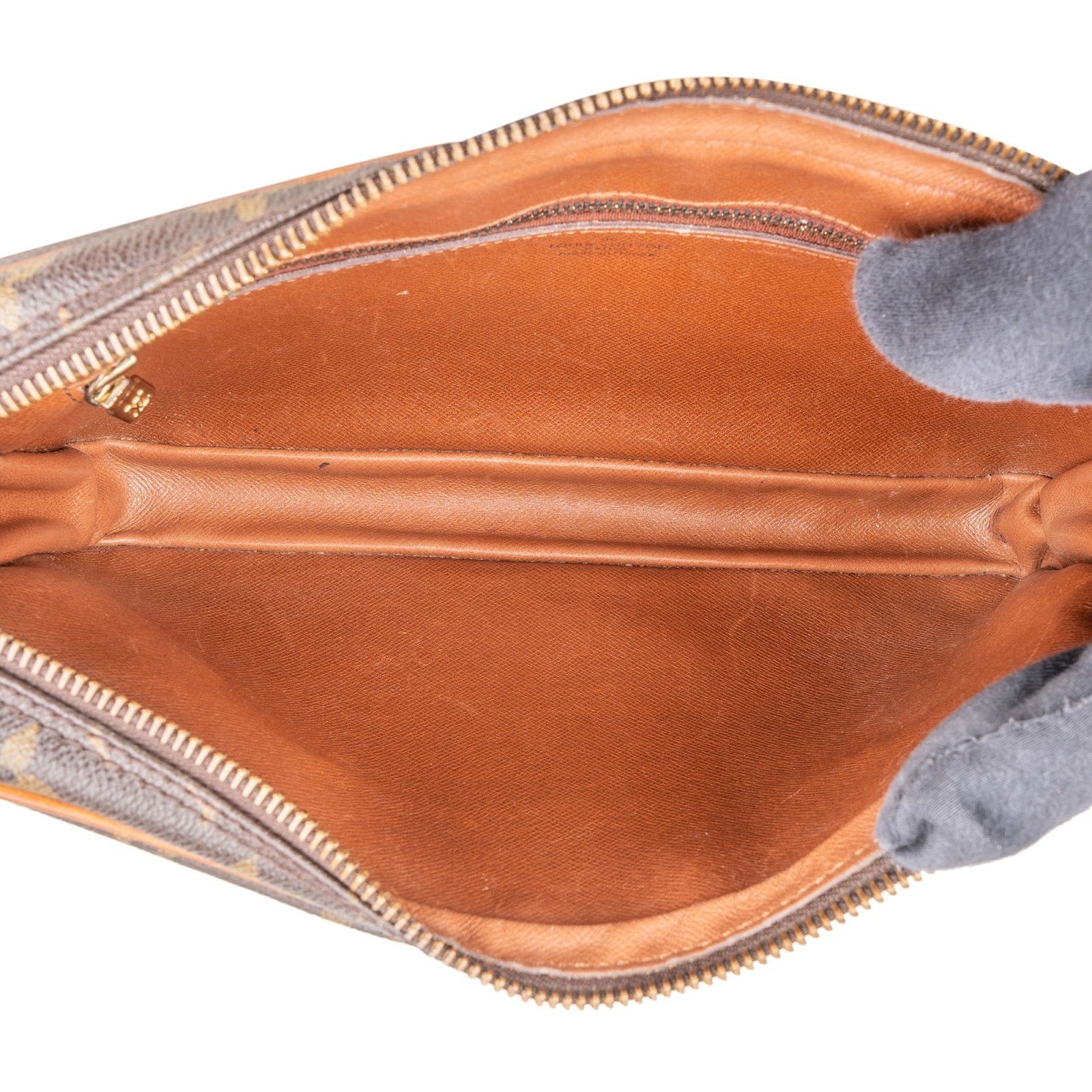 Louis Vuitton Canvas Monogram Marly Dragonne Clutch - vintageandkickz
