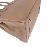 Hermès Taupe Togo Leather Birkin 35 Handbag (2023)
