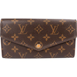 Louis Vuitton Monogram Canvas Sarah Wallet