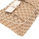 Gucci Monogram GG Abbey Double Pocket Shoulder Bag