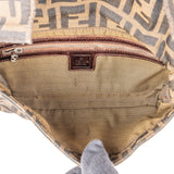 Fendi Monogram FF Zucca Baguette Shoulder Bag