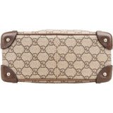 Gucci Monogram GG Supreme Canvas Studded Trunk Crossbody Bag