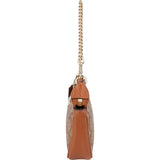 Coach Monogram Signature Canvas Chain Pochette Accessoires Handbag