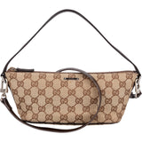 Gucci Monogram GG Canvas Pochette Handbag