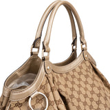Gucci Monogram GG Canvas Big Sukey Handbag
