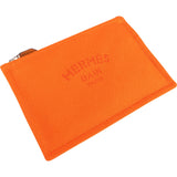 Hermès Canvas Trousse Toilette Accessoires Pouch