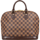 Louis Vuitton Monogram Damier Ebene Alma PM Handbag