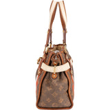 Louis Vuitton Limited Monogram Tussue Rayures Handbag