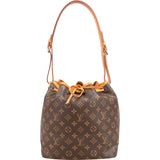 Louis Vuitton Monogram Canvas Sac Noé Petit Shoulder Bag