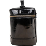 Chanel Patent Leather CC Vanity Case Handbag