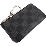 Louis Vuitton Monogram Damier Graphite Pochette Cles Key Pouch Wallet