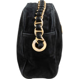Prada Suede Small Camera Shoulder Bag