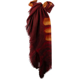 Chanel Tie-Dye Fringed Cashmere Scarf Schal