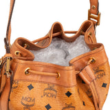 MCM Monogram Visetos Drawstring Crossbody Bag