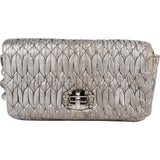 Miu Miu Metallic Matelassé Nappa Leather Crystal Small Shoulder Bag