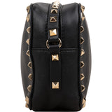 Valentino Garavani Leather Rockstud Camera Crossbody Bag