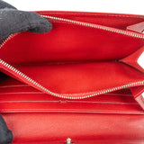 Louis Vuitton Red Epi Leather Flap Wallet