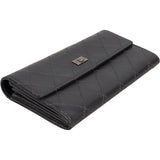 Chanel Quilted Aged Calfskin 2.55 Flap Wallet