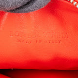 Bottega Red Veneta Intrecciato Leather Mini Jodie Handbag