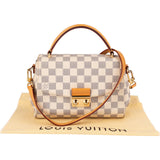 Louis Vuitton Monogram Damier Azur Croisette Handbag