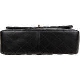 Chanel Quilted Lambskin Jumbo Double Flap Crossbody Bag