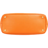 Prada Orange Saffiano Leather Galleria Handbag