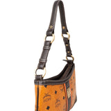 MCM Monogram Visetos Canvas Striped Small Shoulder Bag
