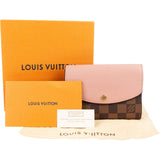 Louis Vuitton Monogram Damier Ebene Normandy Compact Wallet