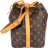 Louis Vuitton Monogram Canvas Sac Noé Petit Shoulder Bag - vintageandkickz
