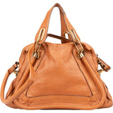 Chloé Grained Leather Paraty Shoulder Handbag