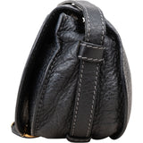 Chloé Grained Calfskin Marcie Small Saddle Crossbody Bag