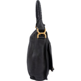 Chloé Grained Leather Marcie Hobo Shoulder Bag