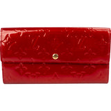 Louis Vuitton Monogram Vernis Leather Sarah Wallet