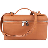 Loro Piana Grained Calfskin Pocket L19 Crossbody Bag