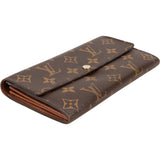 Louis Vuitton Monogram Canvas Sarah Wallet
