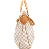 Louis Vuitton Monogram Damier Azur Evora MM Handbag