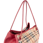[🔄️B23 / F59] Burberry Haymarket Check Bucket Tote Shoulder Bag - vintageandkickz