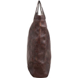 Gucci Guccissima Leather Punch Top Handle Horsebit Large Tote Handbag