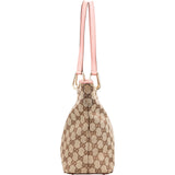 Gucci Monogram GG Canvas Tote Shoulder Bag