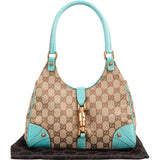 Gucci Limited Monogram GG Canvas Jackie O Bag Small Shoulder Bag