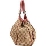 Gucci Monogram GG Canvas Sukey Handbag