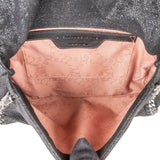 Stella McCartney Shaggy Falabella Fold Over Clutch Crossbody Bag