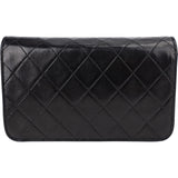 Chanel Quilted Lambskin 24K Gold Single Flap Shoulder Bag