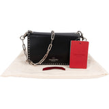 Valentino Garavani Rockstud Multi Pocket Double Flap Turnlock Crossbody Bag