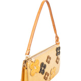 Louis Vuitton Monogram Vernis Fleurs Pochette Accessoires Handbag