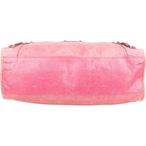 Balenciaga Pink Leather Classic City Handbag