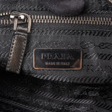 Prada Black Tessuto Leather Shoulder Bag