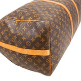 Louis Vuitton Monogram Canvas Keepall 60 Bandoulière Travel Bag