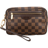 Louis Vuitton Monogram Damier Ebene Billets Macao Clutch