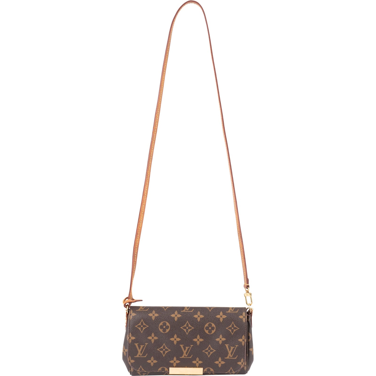 [🔄️B23 / F48] Louis Vuitton Monogram Canvas Favorite PM Crossbody Bag - vintageandkickz